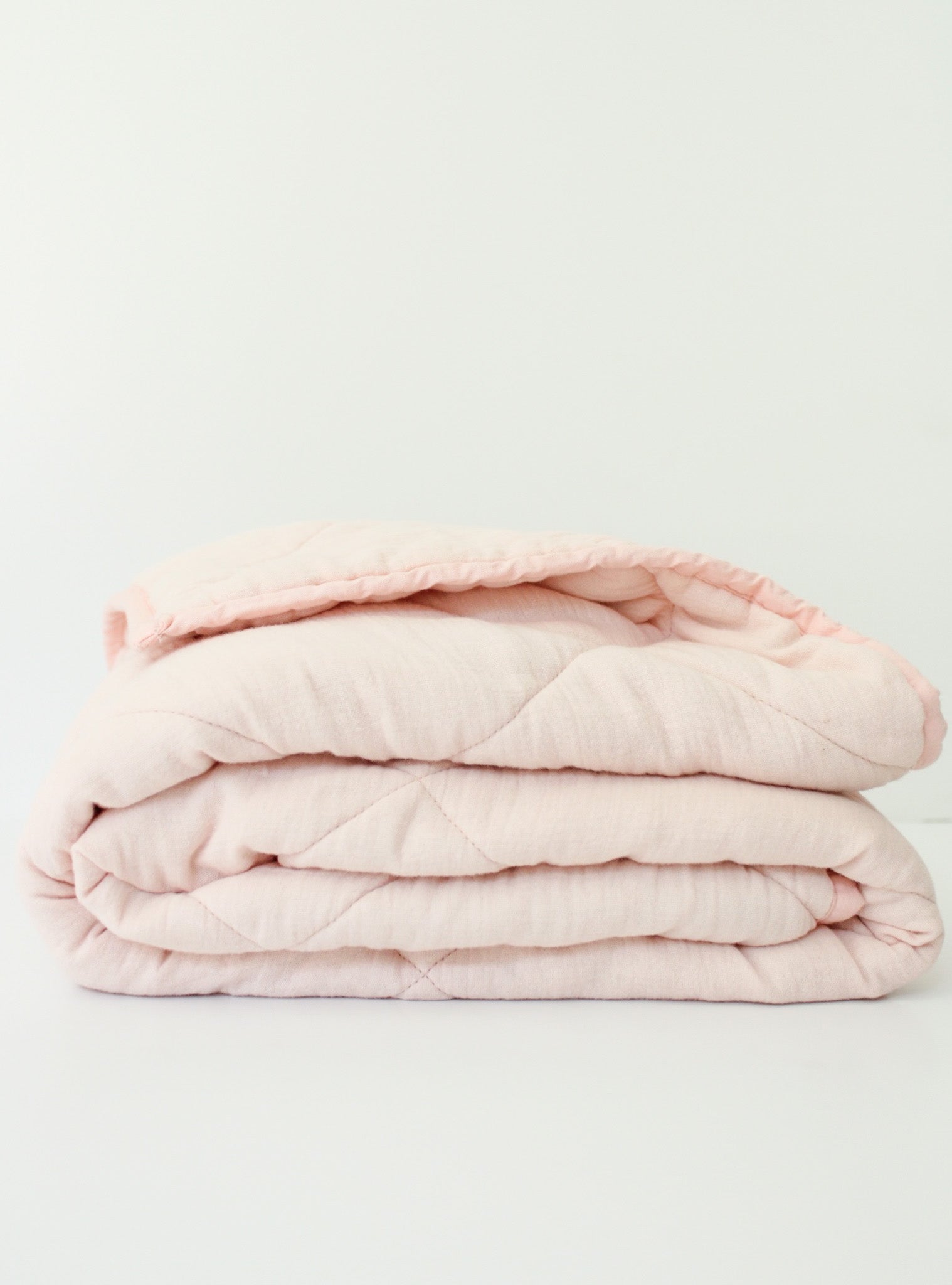 Blush pink weighted blanket hot sale