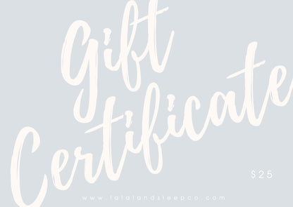 Gift Certificate